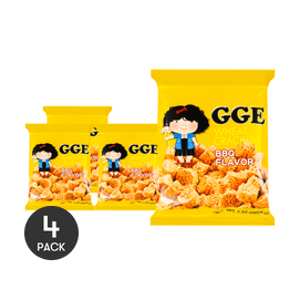 台湾维力 张君雅小妹妹 点心面 日式串烧烧烤味 80g*4【4包装】 新老包装随发