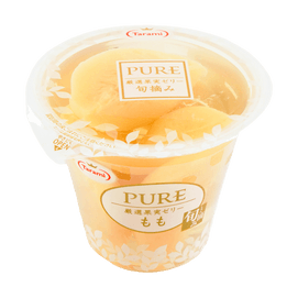 日本TARAMI 果肉果冻 白桃味 270g【布丁甜品】