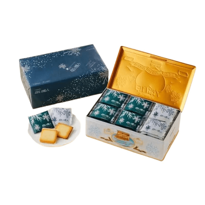 ISHIYA Shiroi Koibito Langue de chat Cookies (White Chocolate: 36 pcs/Dark Chocolate: 18 pcs)