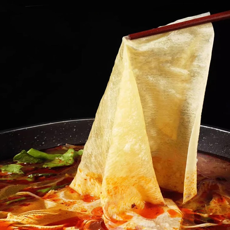 裕慶堂 蟬翼豆皮 200g【乾張 乾油豆腐皮 油豆皮】【可澇火鍋、炒菜、煮湯、煎炸】 5