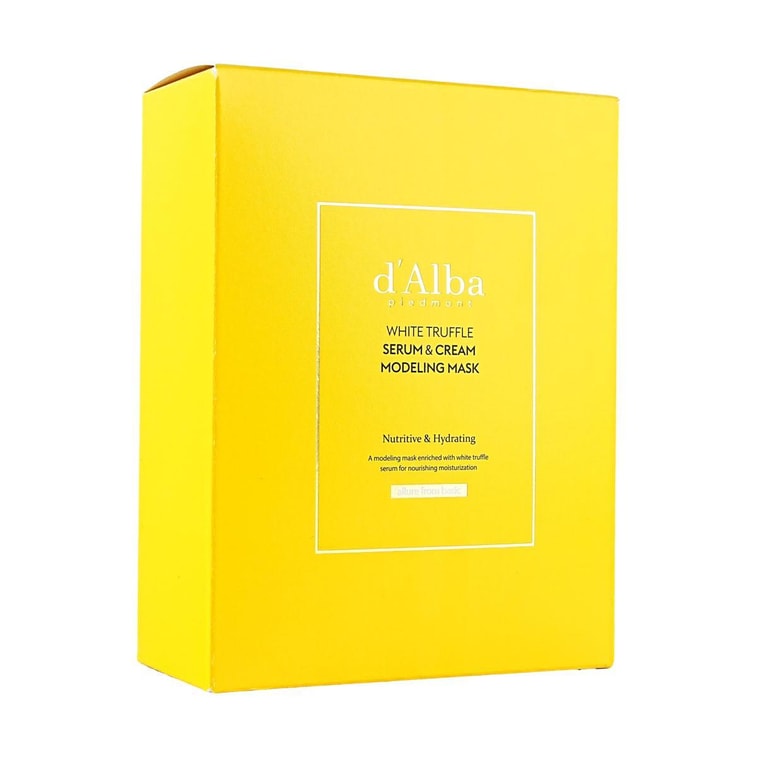 韩国D'ALBA黛尔珀 白松露精华乳霜塑形面膜 4套装 #滋养补水 5