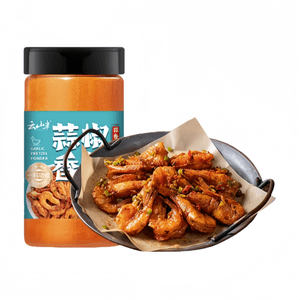 [중국 직배송] 윈산반 마늘 소금 후추 가루, 가정용 소금 후추 조미료, 300g*1병