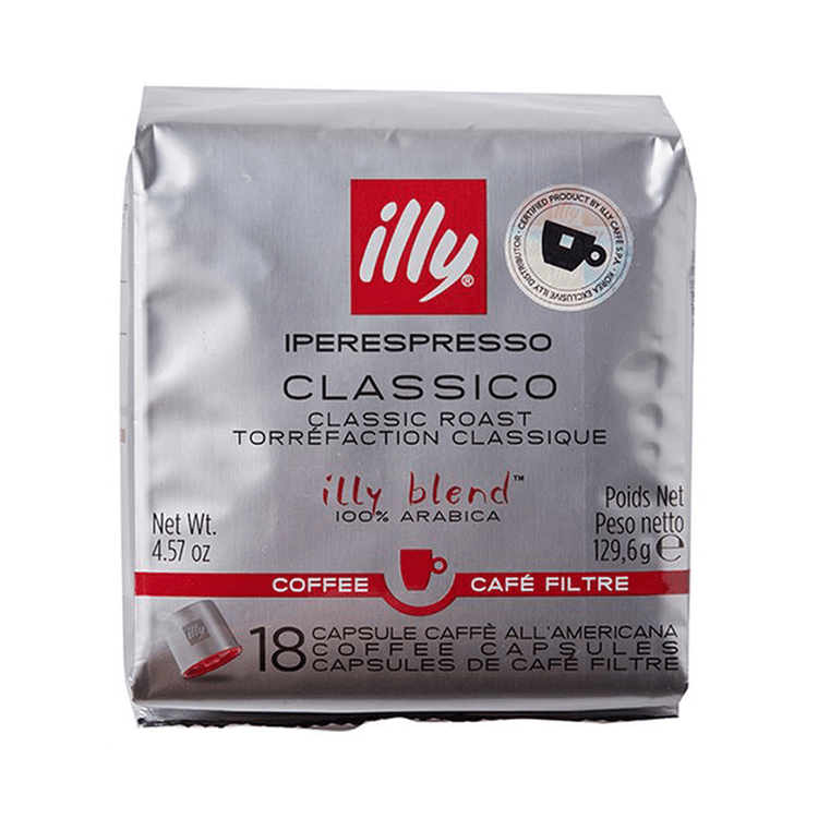 Illy 18 Filter Capsule Coffee Medium 18p 