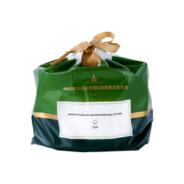 AMORTALS爾木 加厚捲筒潔面柔巾 親膚柔軟100%植物洗臉巾 70片入 乾濕兩用雙面