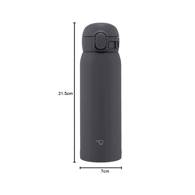 Stainless Steel Insulated Mug, 16 oz, #Black, Lightweight One-Touch Lid Vacuum Insulation 4