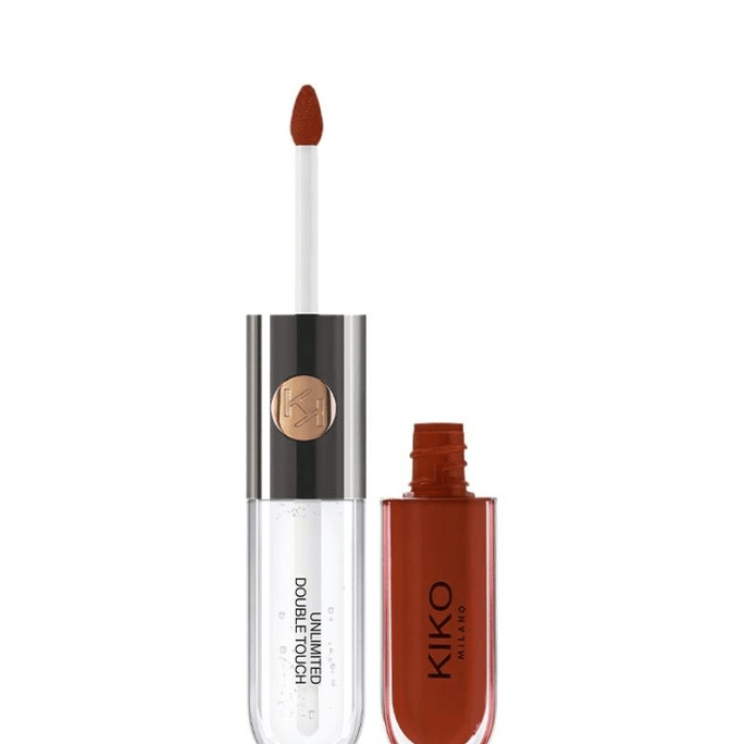 [중국 직배송] 이탈리아산 KIKO 양면 립글로스 립스틱 - 미끄럼 방지, 미러 피니시, 누드 컬러, 베스트셀러 내추럴 로즈 #103*1개