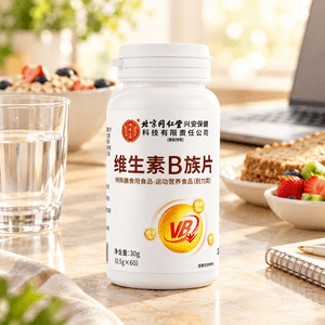 北京同仁堂 内廷上用维生素 B 族片 成人复合 VB 多种维生素营养片 30g (0.5g*60)