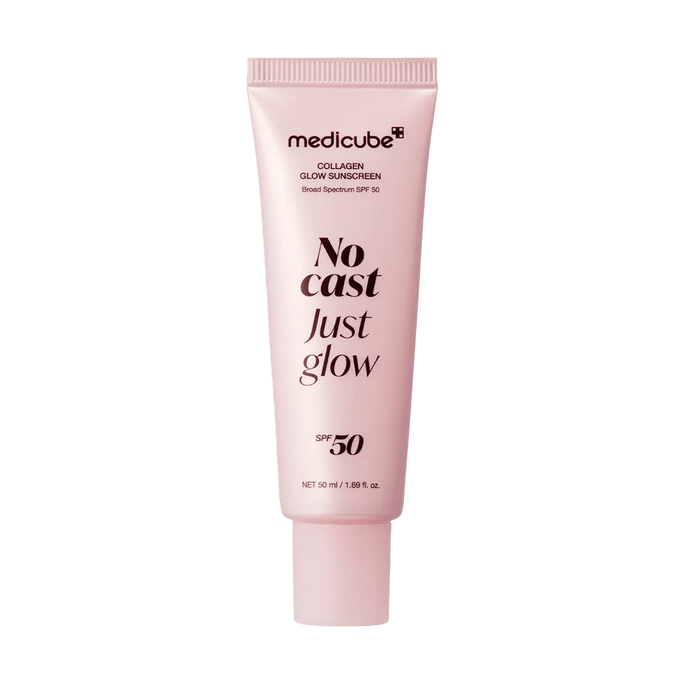 Collagen Glow Sunscreen, SPF50, 1.69 fl oz. - No cast just glow