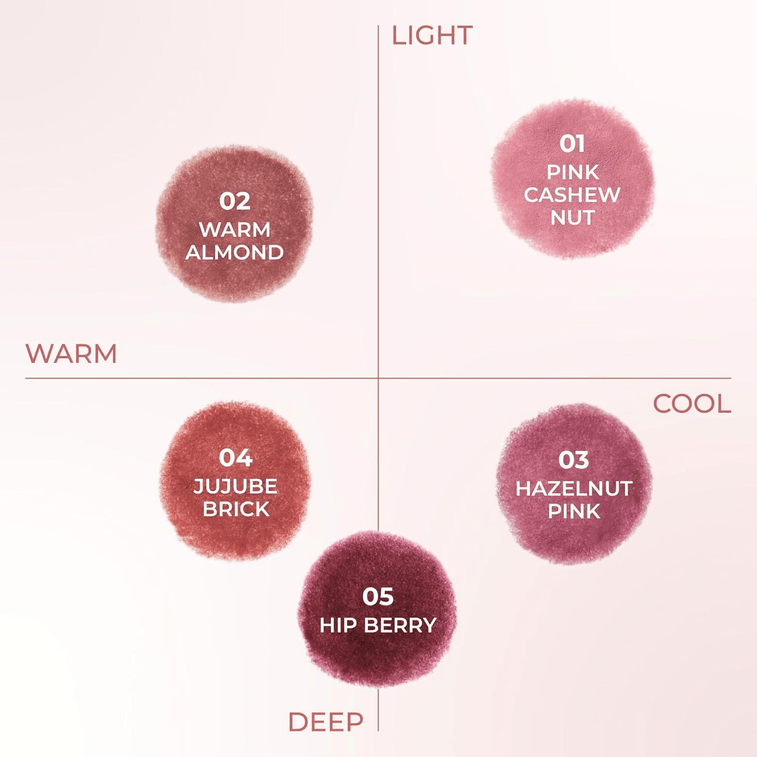 컬러그램 틴틴 도리 소프트 포커스 립글로스 (한국) - 5가지 색상, 05 트렌디 베리 3