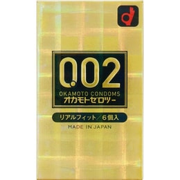 0.02 Condoms  #Gold 6pcs