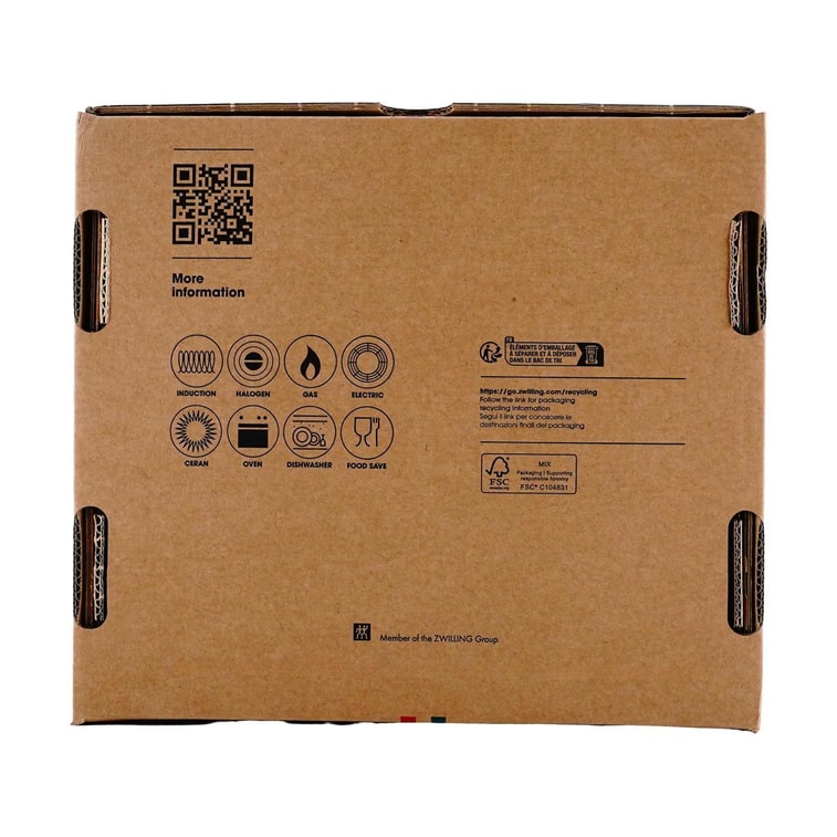 法国STAUB珐宝 圆形荷兰炖锅 搪瓷铸铁双耳珐琅锅 松露白 3.79L 11