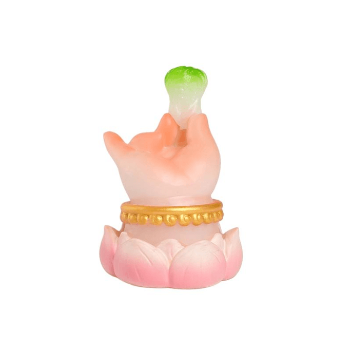 Fat Fufu Buddha Hand Metaphysics Workstation Decompression Small Ornament Gift 4.5 * 7cm * 1 piece