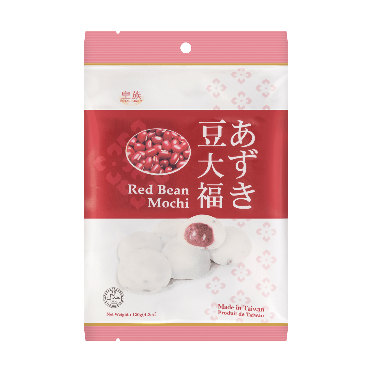 台湾皇族日式大福麻薯红豆味1g 亚米网