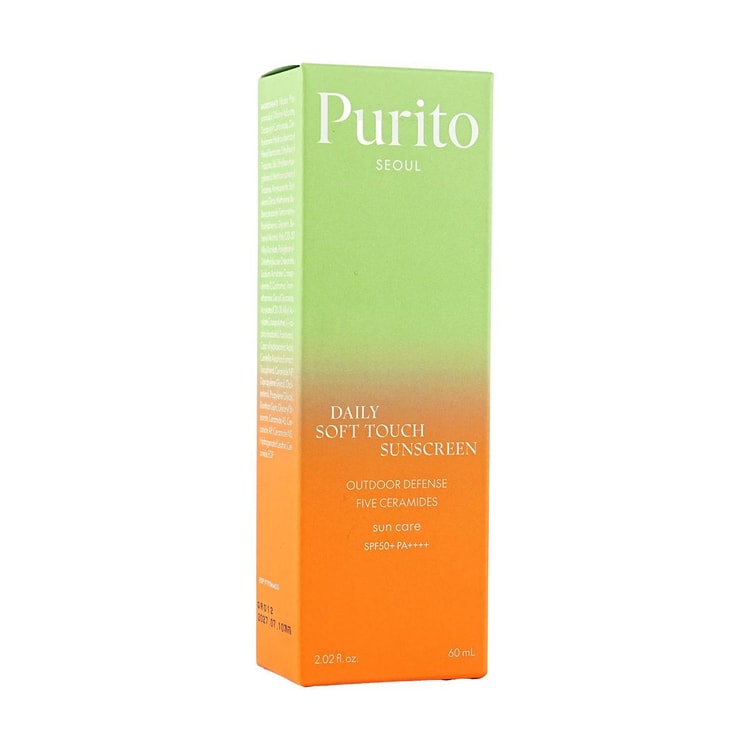 Purito Daily Soft Touch Sunscreen, Unscented, SPF50+ PA++++, 2.03