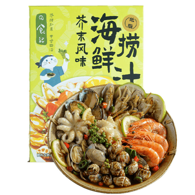 Rishiji Wasabi Flavor Seafood Dipping Sauce 200g