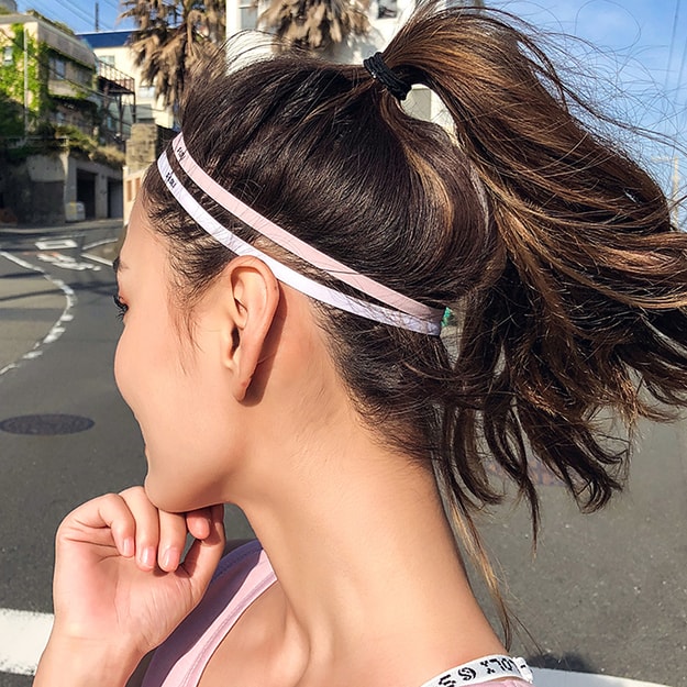 商品详情 - 暴走的萝莉 女子运动束发带弹力防滑头绳