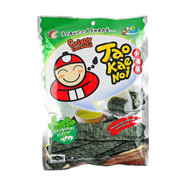 Original Crispy Seaweed, 0.99 oz【Natural Flavor Thin Crispy】