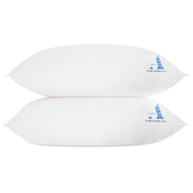 Hotel Collection Bed Pillows  Queen Size Set of 2 -Down Pillow for Sleeping - Bedding for Back Stomach or Side Sleepers