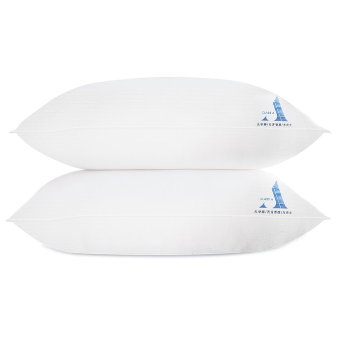 Hotel Collection Bed Pillows  Queen Size Set of 2 -Down Pillow for Sleeping - Bedding for Back Stomach or Side Sleepers