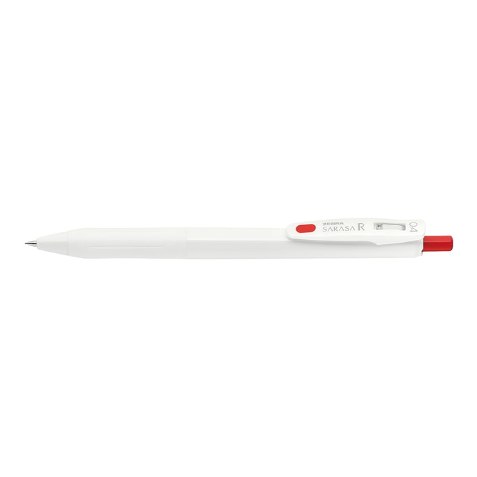 【日本直郵】Zebra斑馬 按動中性筆水性筆0.4mm 紅色 JJS29-R1-R