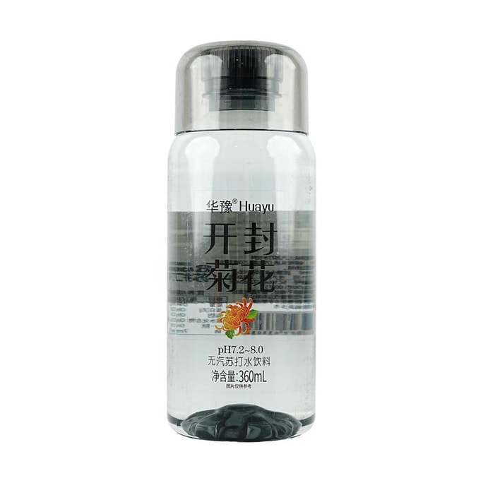 华豫 无汽苏打水 开封菊花味 360ml【满口茶香】【弱碱性PH7.2-8】【河南特产】