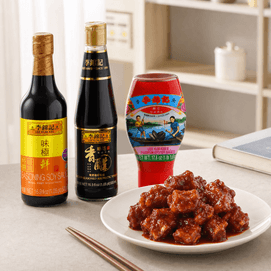 【Kitchen Essentials Trio】Seasoning Soy Sauce+Selected Aromatic Vinegar+Premium Oyster Sauce 【Valuable Pack】