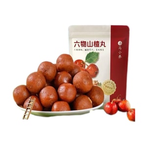 Six-ingredient Hawthorn Tablets, Low-fat, No Added Sugar, Six-ingredient Snack For Kids, Authentic 100g/bag