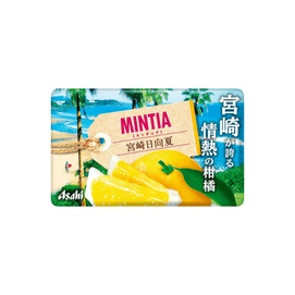 日本 ASAHI MINTIA清涼糖 宮崎日向夏柑橘味 薄荷糖 50粒裝