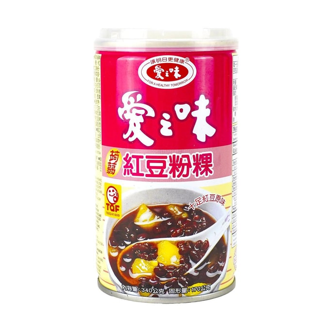Red Bean with Jelly in Syrup 340g