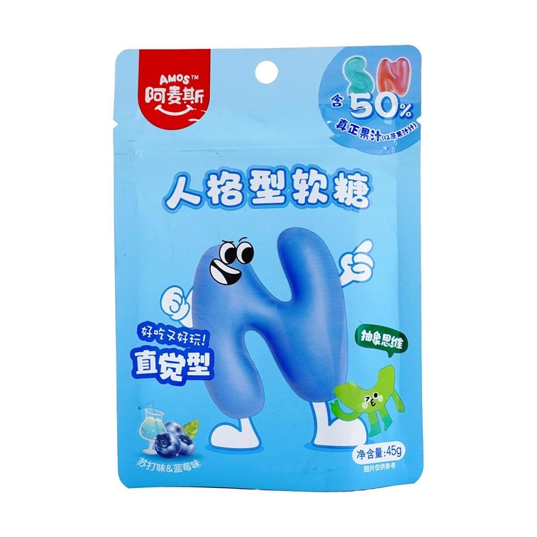 MBTI Personality Test Gummies, Multiple Flavor Combo,1.59 oz*4【4 Combo Packs】【Packing May Vary】 17