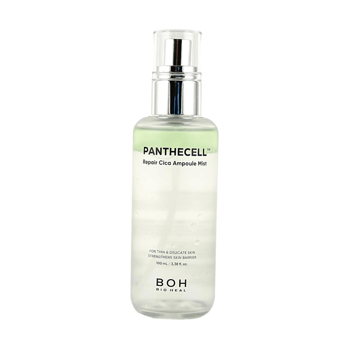 Panthecell Repair Cica Ampoule Mist, 3.38 fl oz【30% Centella Extract + 12 Peptide Complex】
