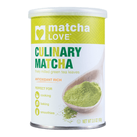 Culinary Matcha Powder Unsweetened 3.53 oz【Perfect For Creative Cooking, Baking, Smoothies And Lattes】