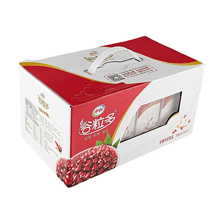 Gu Li Duo Red Bean Red Rice and Peanut Grain Milk Drink, 8.45 fl oz *12 Pack, 101.44 fl oz【Family Case Pack】 4