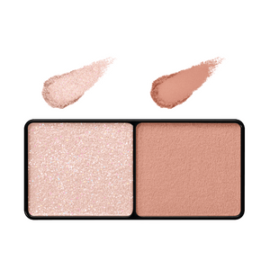 日本ETTUSAIS艾杜纱 双色丝绒眼影盘 服帖显色 日常新手友好 #18 粉色调 3.8g