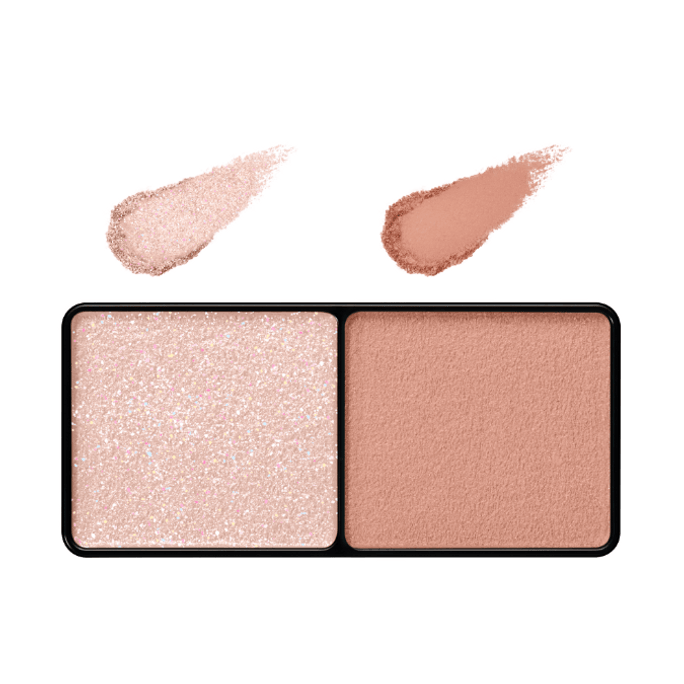 아이 에디션 아이섀도우 듀오 컬러 팔레트 #18 핑크, 3.8g