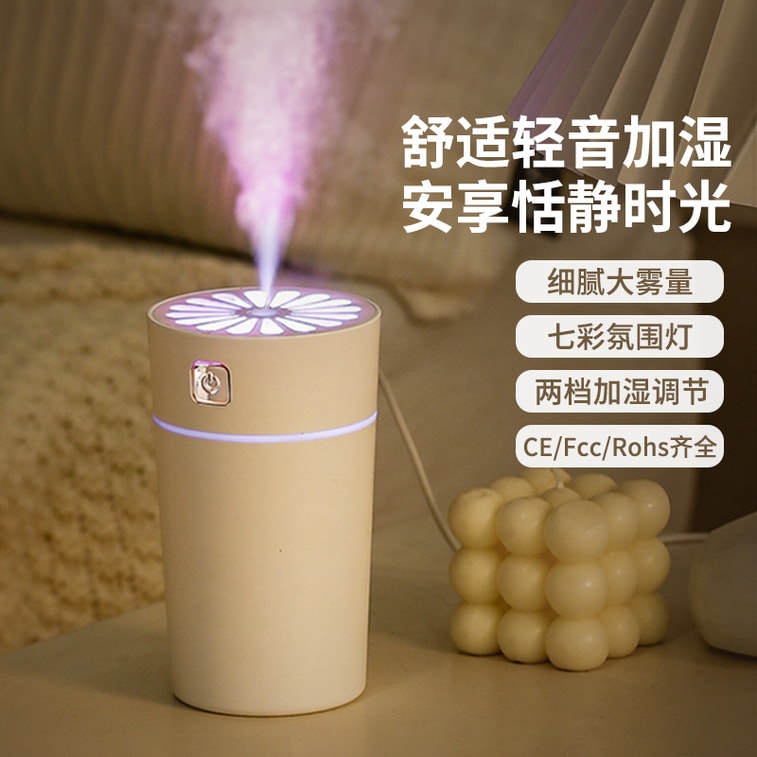 迷你便携大雾量香薰家用桌面卧室车用车载加湿器 1 把 3