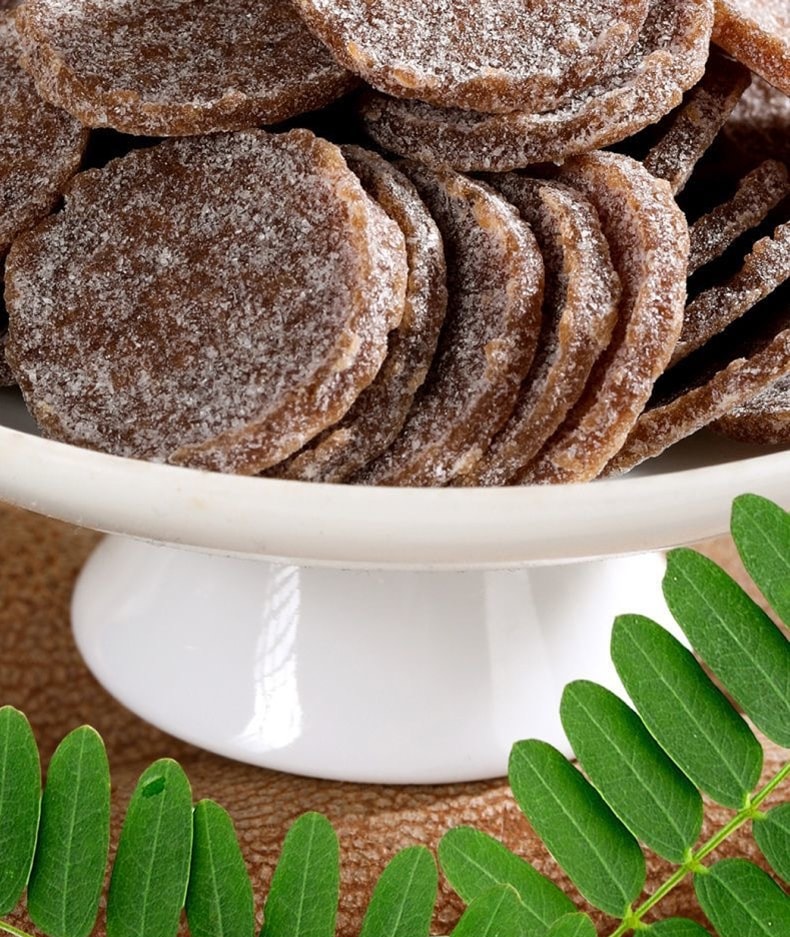 滇二娃 清甜酸角片酸角糕糖果蜜饯130克*1袋