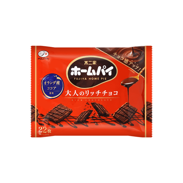 商品详情 - 日本不二家 浓郁巧克力饼干 家庭装 155g - image  0