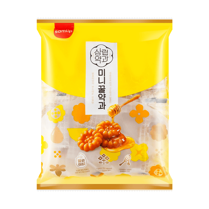 韩国SAMLIP三立 传统韩式蜂蜜糖饼 油炸果零食 200g