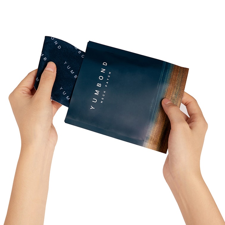 【中国直邮】 允宝肩颈贴 4片/盒 2盒装 蕲艾藏红花暖颈贴舒缓颈椎神器富贵包消除贴肩颈颈椎贴 6