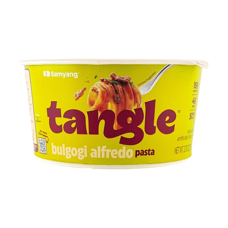 韓國SAMYANG三養 TANGLE義大利麵通心粉 韓式奶油烤肉口味 105g*6碗 整箱裝【杯麵泡麵泡麵】【輕卡高蛋白】【爆款新品】【Costco同款】【亞米獨家】 8