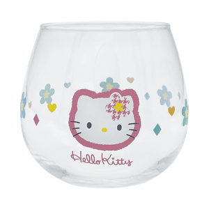 Hello Kitty Flower Glass Cup 133g