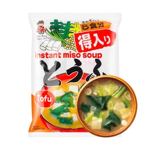 日本SHINSYUICHI神州一味噌 速沖即食味噌湯料包 豆腐味 8份裝 151g