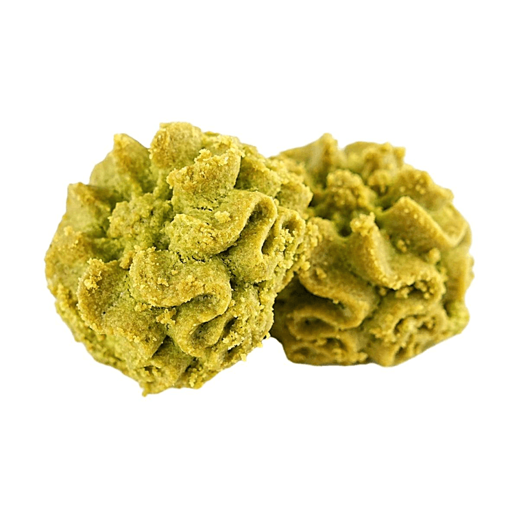 YAMI Collaboration Matcha Butter Cookies,6.35 oz 【Clean Label】【Rich & Refreshing Tea Aroma】【Afternoon Tea Snack】 10