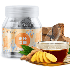 Brown Sugar with Ginger, 200g/Bottle