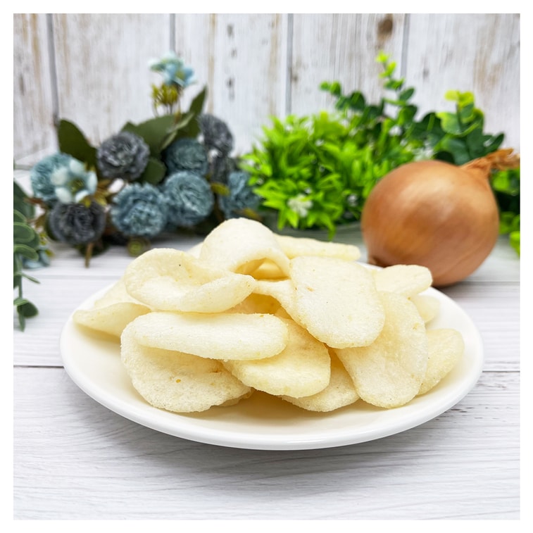 Crispy Shrimp Cracker (Taiwanese Flavor - Onion) 100g 4