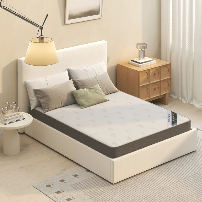 Queen Size 4-inch thick 3E premium extra-firm coconut fiber mattress