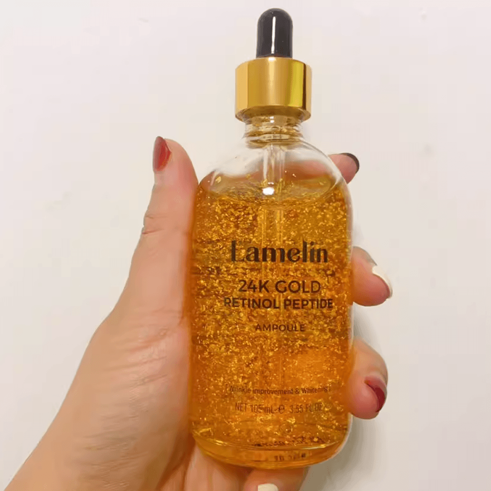 24K Gold Retinol Peptide Ampoule 105ml - Yami.com