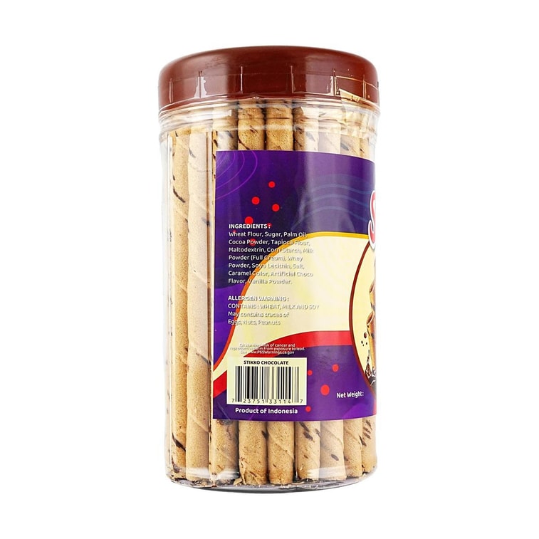 菲律賓STIKKO 巧克力威化棒 400g 5