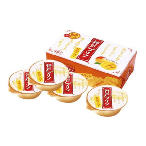 Kobe Pudding - Limited-Time Aged Mango Pudding Gift Box (4 Pieces)